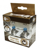Лампа автомобильная General Electric H7 12V- 55W (PX26d) Megalight Ultra +130%, 3700К (комплект 2шт.)