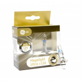 Лампа автомобильная General Electric H1 Megalight Ultra +130% (комплект - 2 лампы)